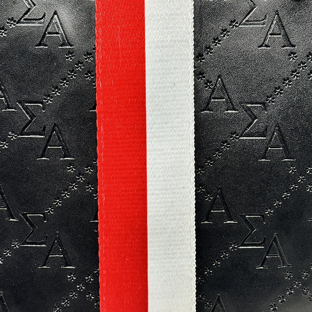 Alpha Sigma Alpha Embossed Tote Bag