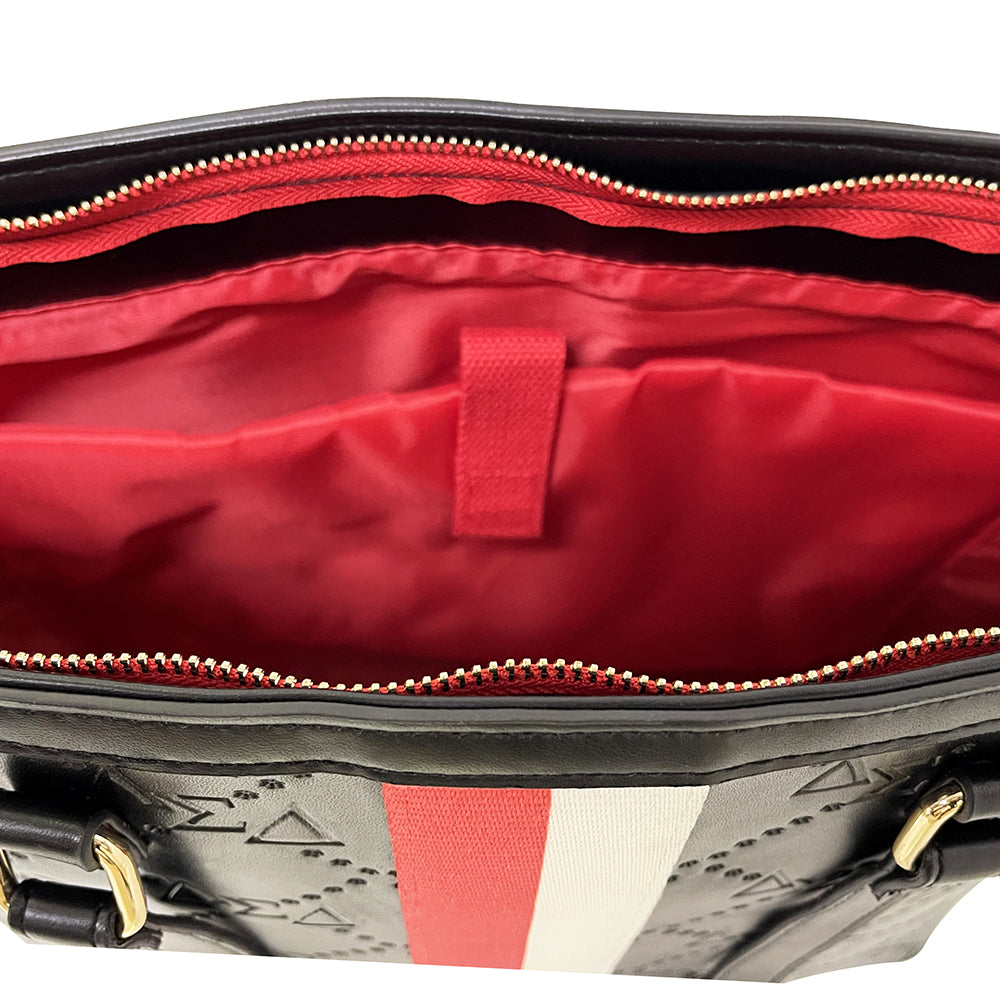 Alpha Sigma Alpha Embossed Tote Bag