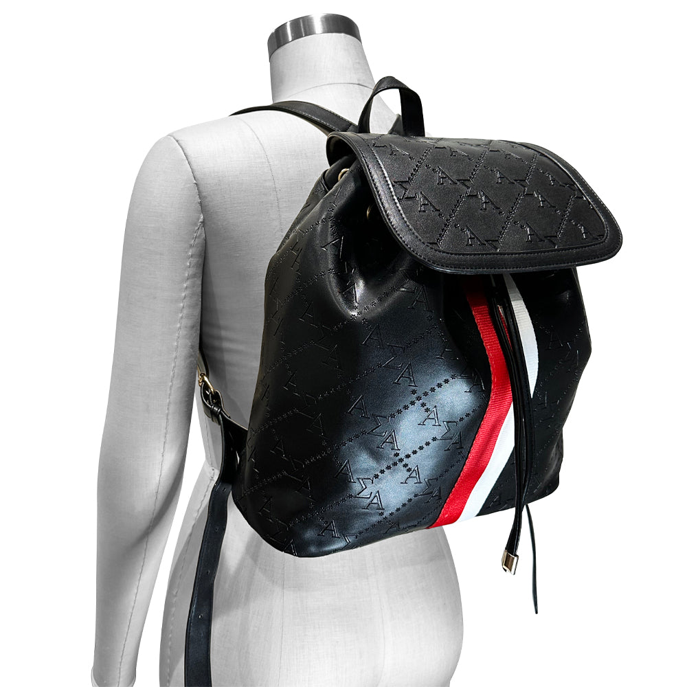 Alpha Sigma Alpha Embossed Back Pack