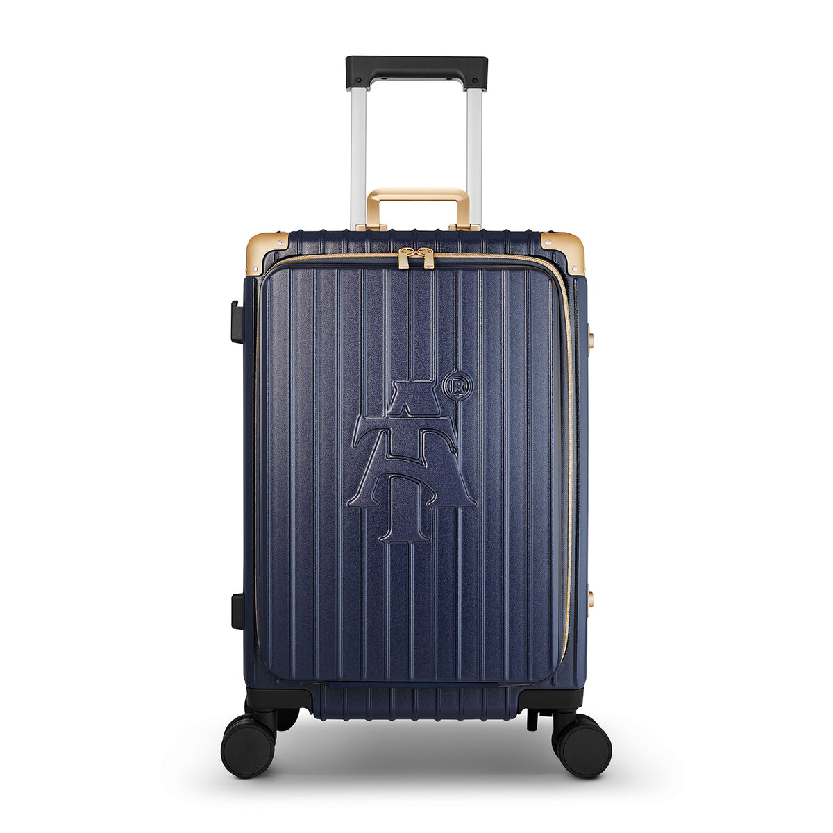North Carolina A&amp;T 3 Piece PC/Aluminum Luggage (PRE-ORDER)
