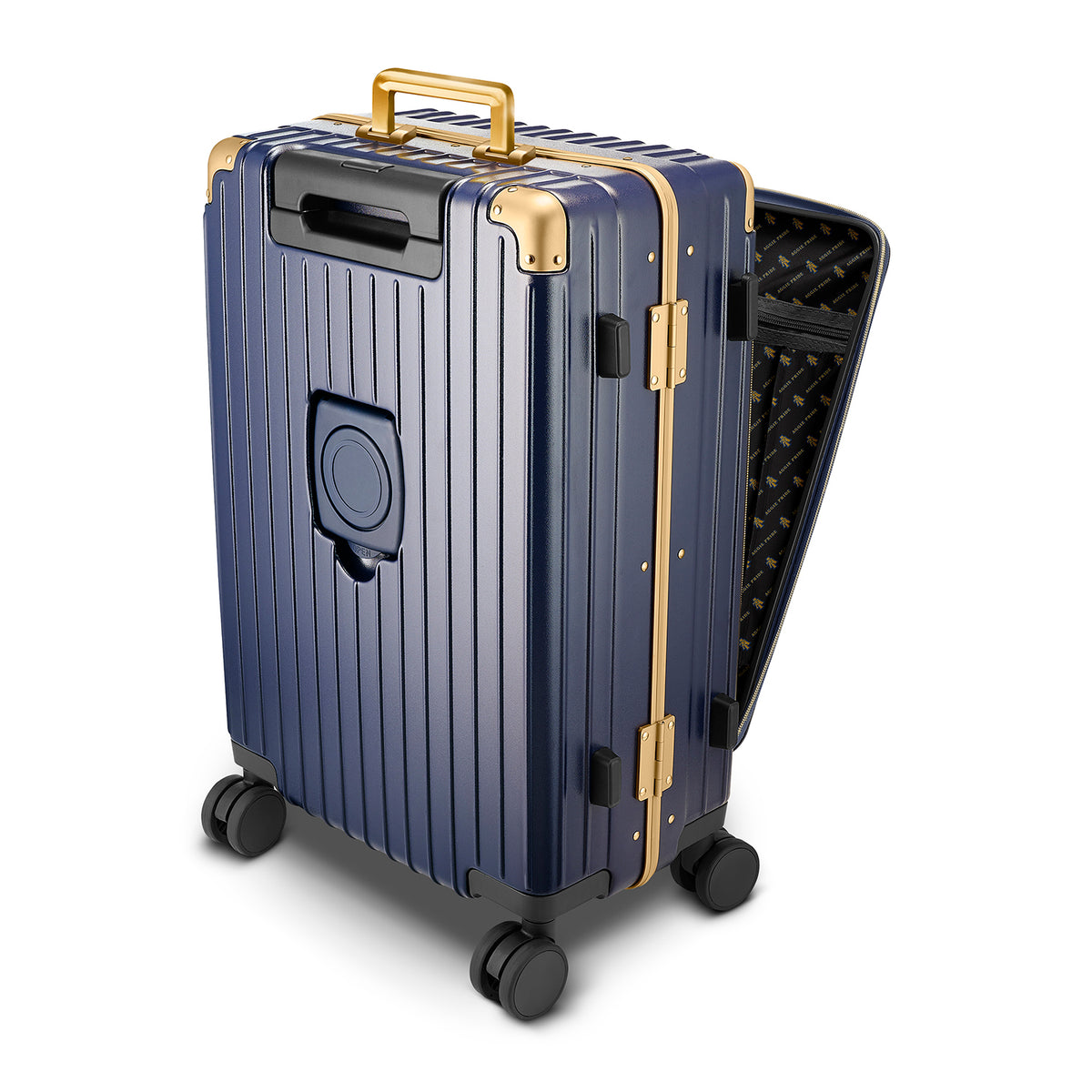 North Carolina A&amp;T 3 Piece PC/Aluminum Luggage (PRE-ORDER)